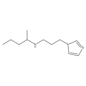 [3-(1H-Imidazol-1-yl)propyl](pentan-2-yl)amine结构式