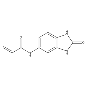 N-(2-Oxo-2,3-dihydro-1H-benzo[d]imidazol-5-yl)acrylamide结构式