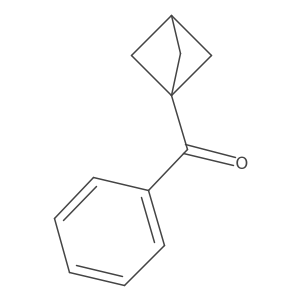 {Bicyclo[1.1.1]pentan-1-yl}(phenyl)methanone结构式