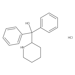 Pipradrol-d5 Hydrochloride结构式