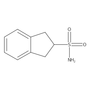 2,3-dihydro-1H-indene-2-sulfonamide Structure