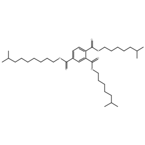 Isodecyl diisooctyl benzene-1,2,4-tricarboxylate Structure