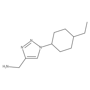 (1-(4-Ethylcyclohexyl)-1h-1,2,3-triazol-4-yl)methanamine Structure