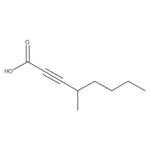 4-Methyloct-2-ynoic acid Structure