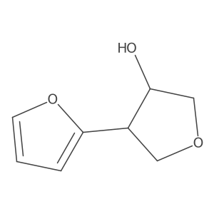 2',3',4',5'-Tetrahydro-[2,3']bifuranyl-4'-ol结构式