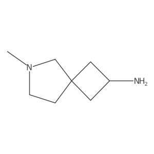 6-Methyl-6-azaspiro[3.4]octan-2-amine结构式