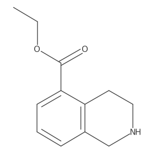 Ethyl 1,2,3,4-tetrahydroisoquinoline-5-carboxylate Structure