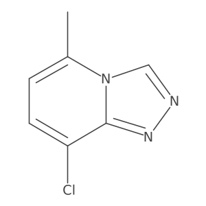 8-Chloro-5-methyl-[1,2,4]triazolo[4,3-a]pyridine Structure