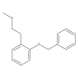 1-(Benzyloxy)-2-(2-methoxyethyl)benzene结构式