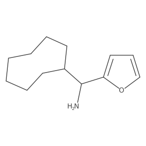 Cyclooctyl(furan-2-yl)methanamine Structure