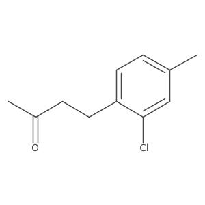 4-(2-Chloro-4-methylphenyl)butan-2-one结构式