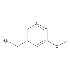 (6-Methoxypyridazin-4-yl)methanamine Structure
