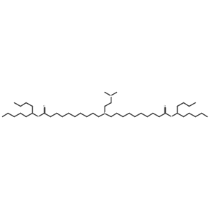 Di(decan-5-yl) 10,10'-((2-(dimethylamino)ethyl)azanediyl)bis(decanoate) Structure