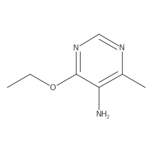 4-Ethoxy-6-methylpyrimidin-5-amine结构式