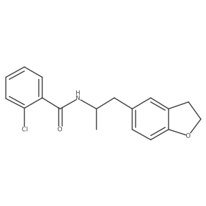 2-chloro-N-(1-(2,3-dihydrobenzofuran-5-yl)propan-2-yl)benzamide Structure