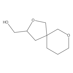{2,7-Dioxaspiro[4.5]decan-3-yl}methanol Structure