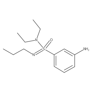 3-[S-(diethylamino)-N-propylsulfonimidoyl]aniline结构式