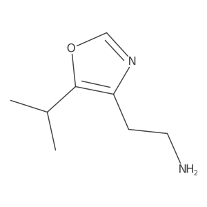 2-[5-(Propan-2-yl)-1,3-oxazol-4-yl]ethan-1-amine Structure