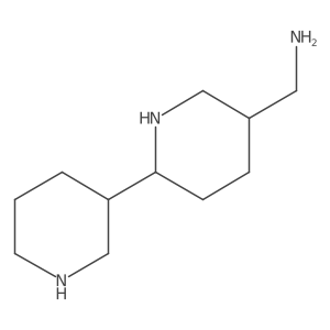 [6-(Piperidin-3-yl)piperidin-3-yl]methanamine Structure