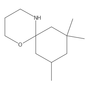 8,8,10-Trimethyl-1-oxa-5-azaspiro[5.5]undecane Structure