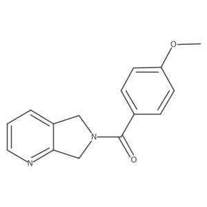 (4-methoxyphenyl)(5H-pyrrolo[3,4-b]pyridin-6(7H)-yl)methanone Structure