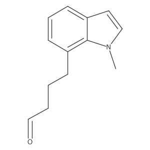 4-(1-methyl-1H-indol-7-yl)butanal Structure