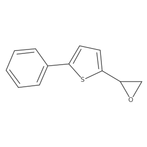 2-(5-Phenylthiophen-2-yl)oxirane Structure