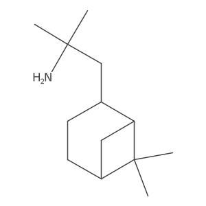 1-{6,6-Dimethylbicyclo[3.1.1]heptan-2-yl}-2-methylpropan-2-amine结构式