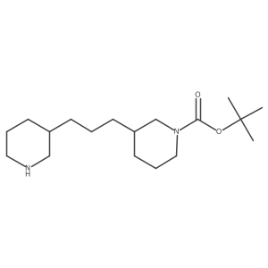 Tert-butyl 3-[3-(piperidin-3-yl)propyl]piperidine-1-carboxylate Structure