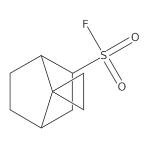 spiro[cyclopropane-1,7'-norbornane]-2'-sulfonyl fluoride结构式
