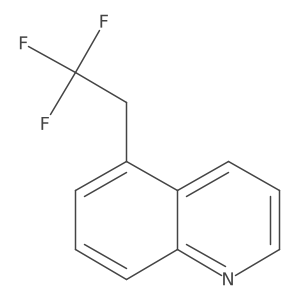 5-(2,2,2-Trifluoroethyl)quinoline结构式