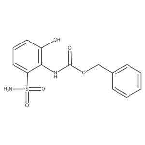 benzyl N-(2-hydroxy-6-sulfamoylphenyl)carbamate结构式