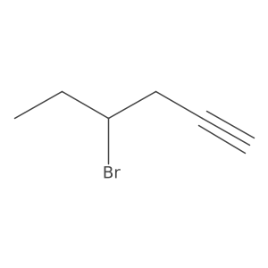 4-Bromohex-1-yne Structure
