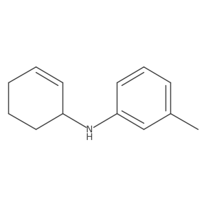 N-(Cyclohex-2-en-1-yl)-3-methylaniline Structure
