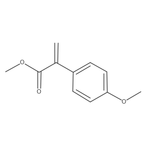 Methyl 2-(4-methoxyphenyl)prop-2-enoate结构式