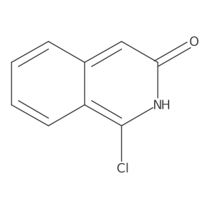 1-Chloroisoquinolin-3-ol结构式