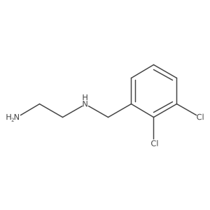 N'-[(2,3-dichlorophenyl)methyl]ethane-1,2-diamine结构式