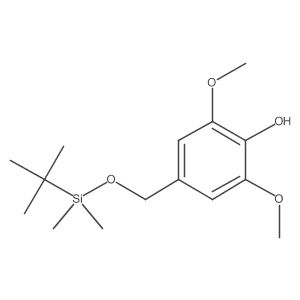 4-[[[(1,1-Dimethylethyl)dimethylsilyl]oxy]methyl]-2,6-dimethoxyphenol Structure