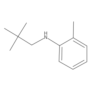N-(2,2-dimethylpropyl)-2-methylaniline结构式