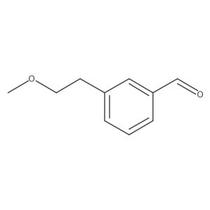 3-(2-Methoxyethyl)benzaldehyde Structure