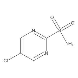 5-Chloropyrimidine-2-sulfonamide结构式