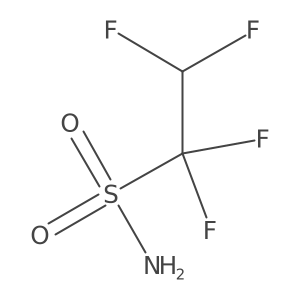 1,1,2,2-Tetrafluoroethane-1-sulfonamide结构式