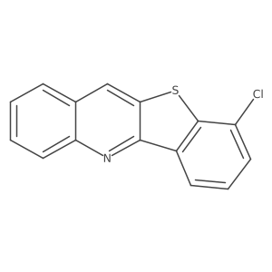 9-Chlorobenzo[4,5]thieno[3,2-b]quinoline结构式