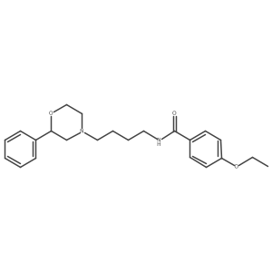 4-ethoxy-N-(4-(2-phenylmorpholino)butyl)benzamide结构式