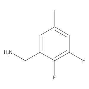 2,3-Difluoro-5-methylbenzylamine结构式