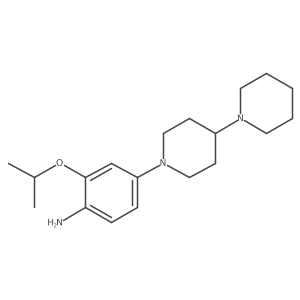 4-([1,4'-Bipiperidin]-1'-YL)-2-isopropoxyaniline结构式