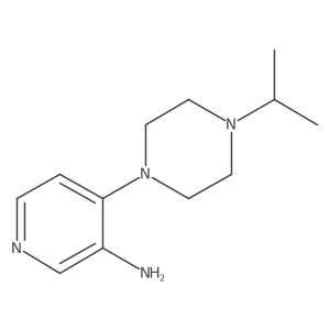4-(4-Propan-2-ylpiperazin-1-yl)pyridin-3-amine Structure