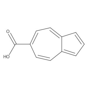 Azulene-6-carboxylic acid结构式