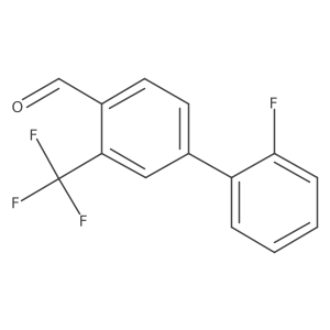 2'-Fluoro-3-(trifluoromethyl)biphenyl-4-carboxaldehyde Structure