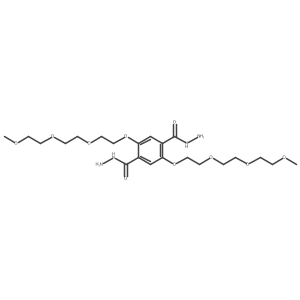 2,5-Bis(2-(2-(2-methoxyethoxy)ethoxy)ethoxy)terephthalohydrazide Structure